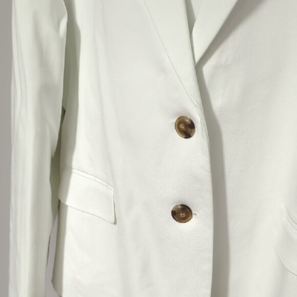NWT J. Crew Elegant White Blazer - Picture 3 of 7